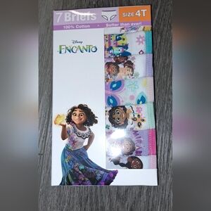 Encanto girls underwear, new in package, size 4